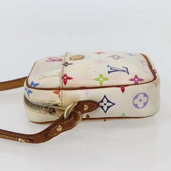 LOUIS VUITTON Monogram Multicolor Lift Shoulder Bag White M40055 LV Auth 143960 - Picture 6 of 16